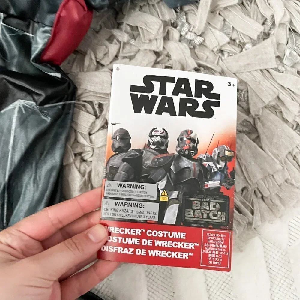 NWT Disney Wrecker Costume for Kids Star Wars The Bad Batch in Size 4